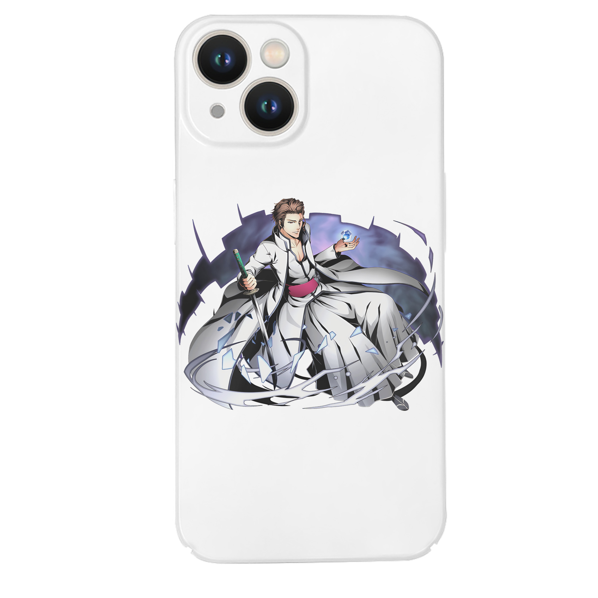 （画像用） ブリーチ 藍染 惣右介（あいぜん そうすけ） BLEACH Aizen Sousuke 【iPhone 14シリーズ対応】ハードケース